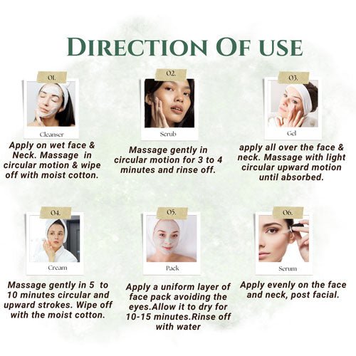 Caryl Age Miracle, Insta Glo & Detan Facial Kit Combo (30g x 3) | 15 Free Facial Wipes