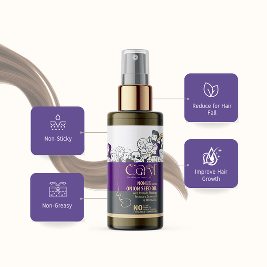 Caryl Onion Black Seed Hair Oil | 100ml