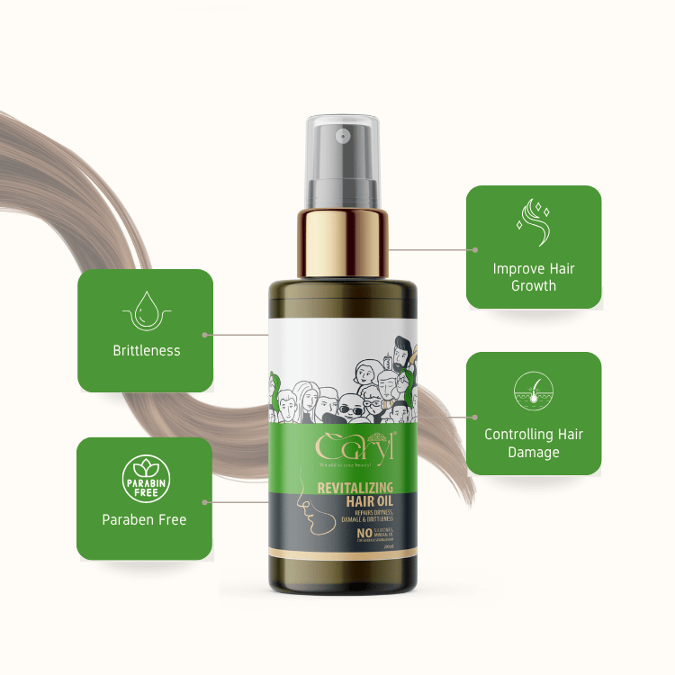 Caryl Revitalizing Hair Oil 200ml