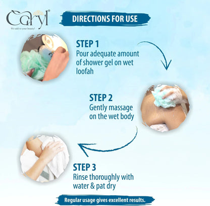 CARYL 280ml Fresh & Cool Shower Gel