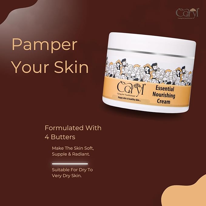 Caryl Coffee & Nourishing Care Lotions 400ml( Pack of 2) + Free Caryl Essential Nourishing Cream 200gm Free