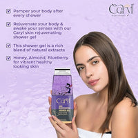 Caryl Shower Gel | Buy 2 Get 1 Free | Refreshing + Rejuvenating + Gentle Care ( 280ml x 3)