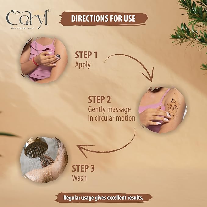 Caryl coffee body scrub -125gm
