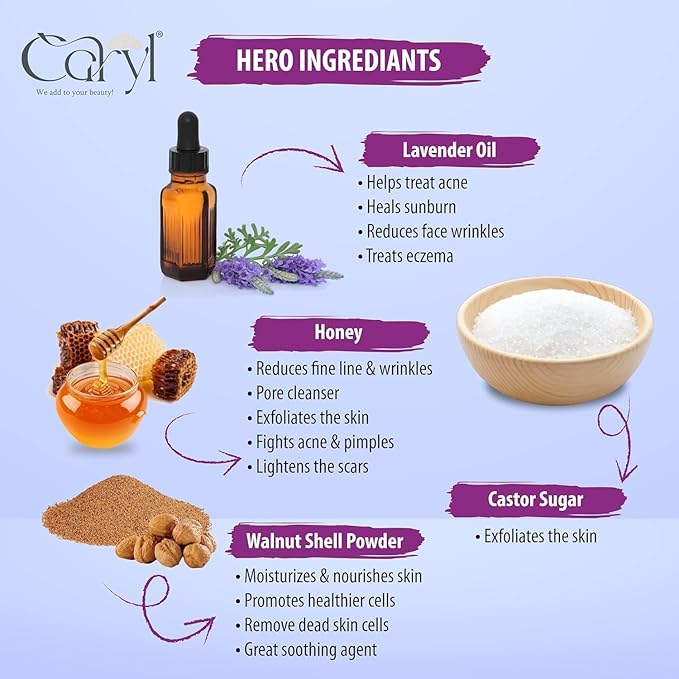 Caryl Sugar Scrub -200gm