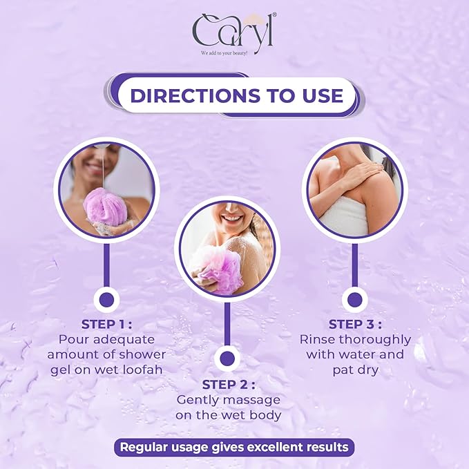 Caryl Shower Gel | Buy 2 Get 1 Free | Rejuvenating + Radiance + Gentle Care ( 280ml x 3)