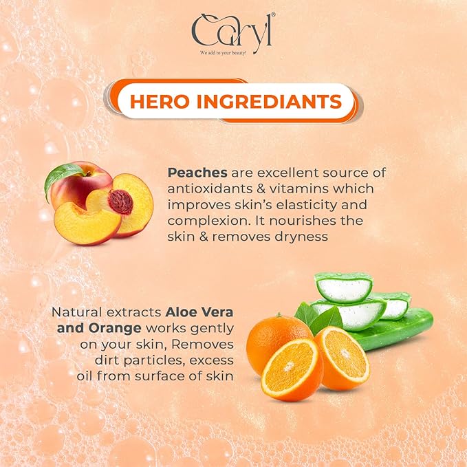 Caryl Shower Gel | Buy 2 Get 1 Free | Refreshing + Rejuvenating + Gentle Care ( 280ml x 3)