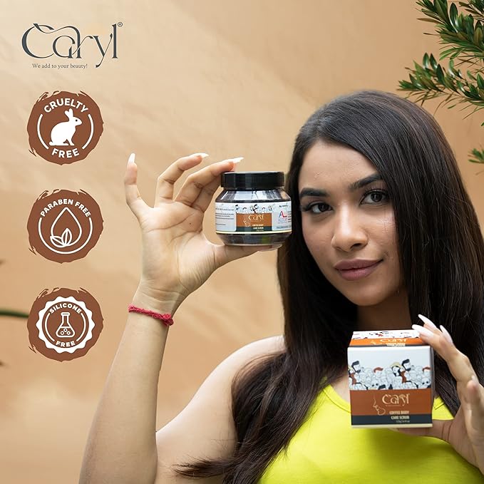 Caryl coffee body scrub -125gm