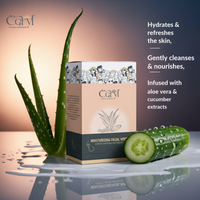 Caryl Moisturizing Facial Wipes ( Pack of 72 Single Sachets )