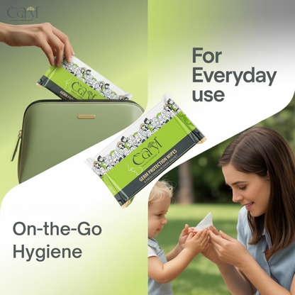 Caryl Germ Protection Wipes ( Pack of 72 Single Sachets )