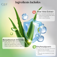 Caryl Germ Protection Wipes ( Pack of 72 Single Sachets )