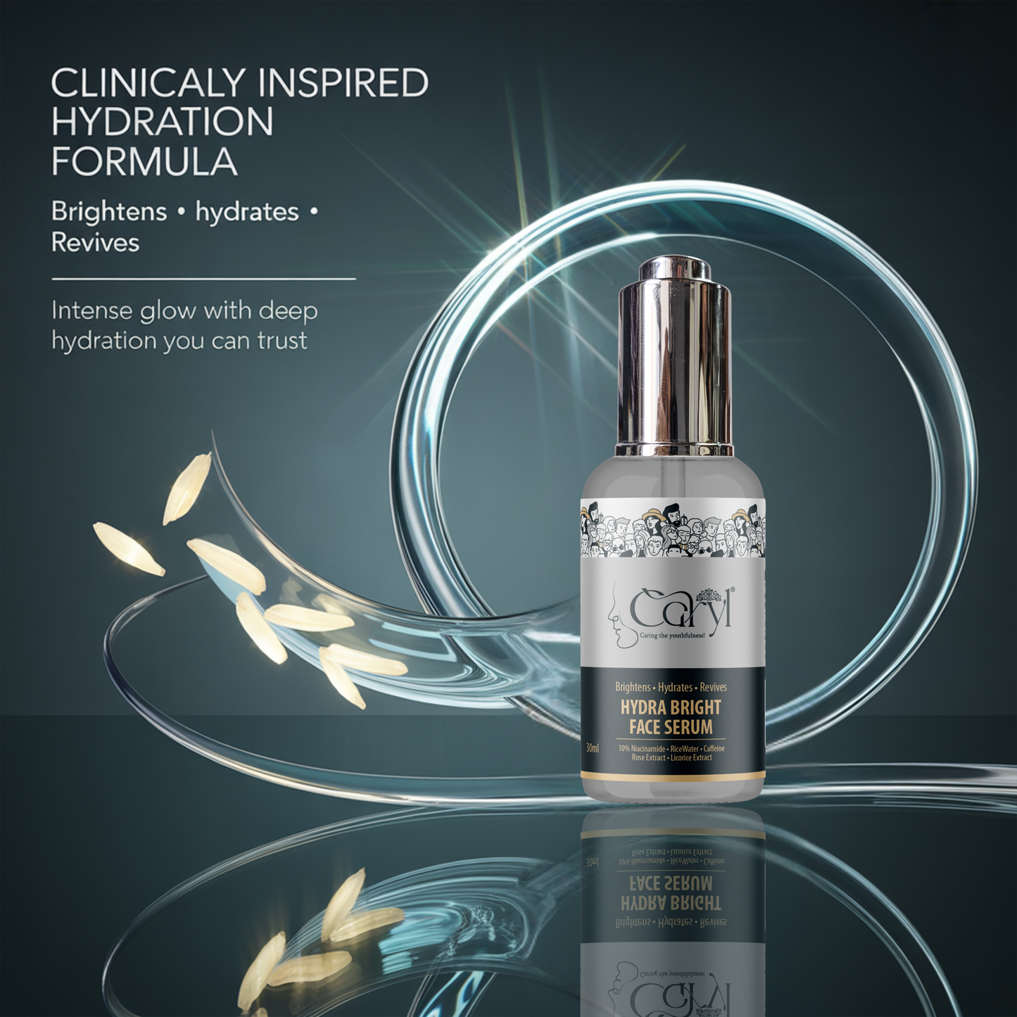Achieve Spotless, Glass-Like Skin — Hydra Bright Face Syrum