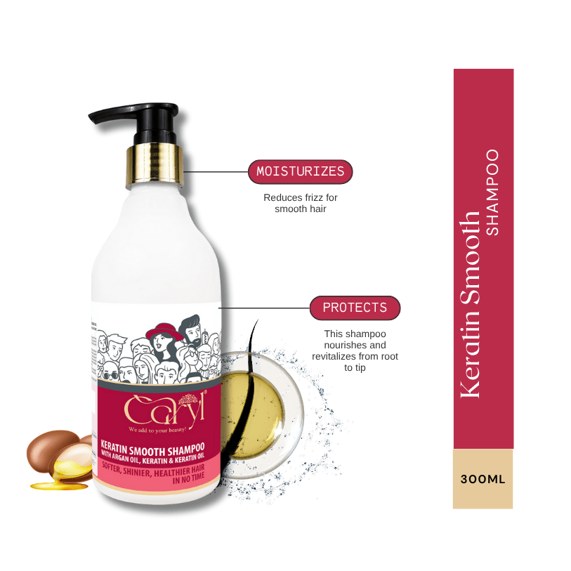 Caryl Keratin Smooth Shampoo | 300ml