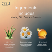 Caryl Micelle Glow Makeup Remover Wipes (Pack of 72 Single Sachets)