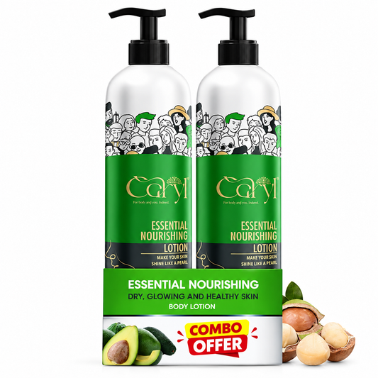 Caryl Essential Nourishing Body Lotion  | (Special Combo Offer) (400ml + 400ml)