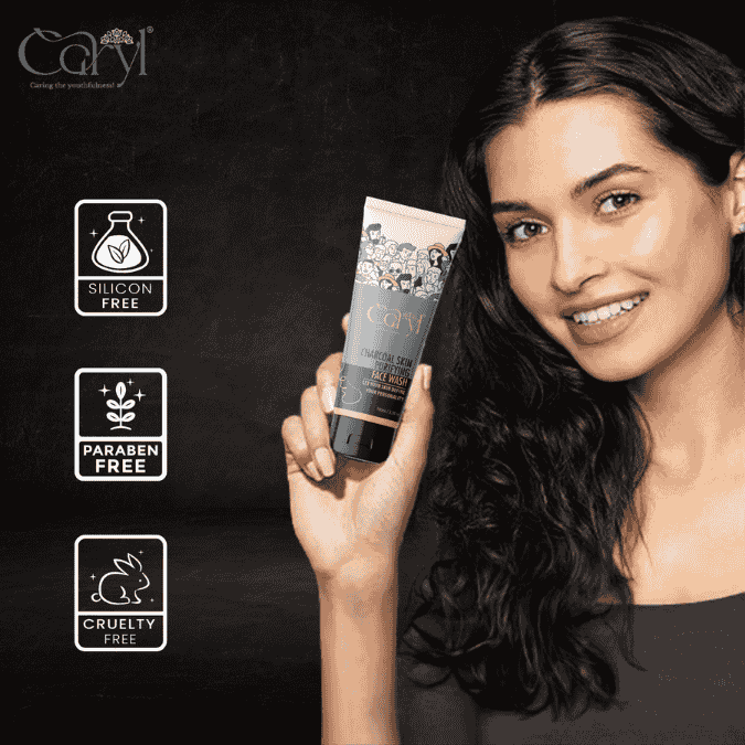 Caryl Charcoal Facewash -100ml