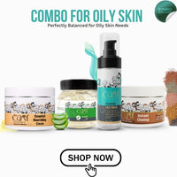 Caryl Face Care Combo for Oily Skin | Foaming Facewash + AloeVita Gel + Nourishing Lotion + All-in-1 Instant Cleanup