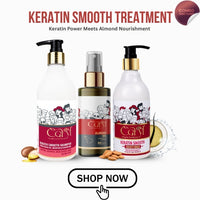 CARYL Keratin Smooth Hair Care Combo | Shampoo + Conditioner + Almond Hair Oil