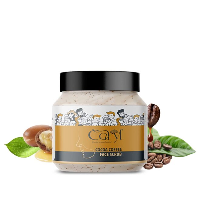 Coffee Face Scrub with Cocoa for Fresh & Glowing Skin